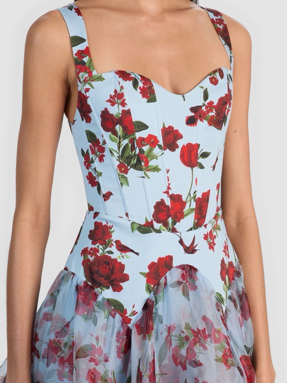 Alice + Olivia DOROTHEA PRINTED BALLGOWN - Picture 4 of 7